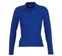 Polo Manches Longues - Femme - 11317 - Bleu Roi