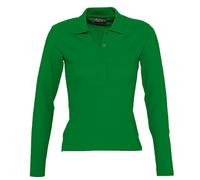 Polo Manches Longues - Femme - 11317 - Vert Prairie