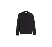 Polo manches longues femme Armedangels Maargo Merino Noir S