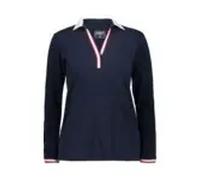 Cmp 39d4816 Long Sleeve Polo Bleu S Femme
