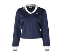 FILA Lawe Longsleeve Polo Black Iris Taille: XL | Manches longues Outlet | Femme | Le Noir