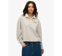 Superdry Sweat-shirt Athletic Essential Graphic Gris XL Femme