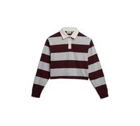 Superdry & Co T-shirt 'Athletic Essentials' gris chiné / lie de vin, Taille S-M