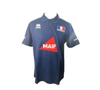 Polo manches longues France Evo 2024/25 Bleu L