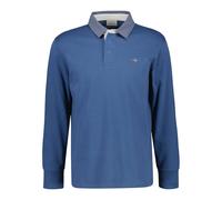 Polo manches longues Gant Classic Heavy Rugger Bleu L