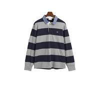 Polo manches longues Gant Classic Heavy Rugger Gris 2XL