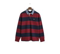 Polo manches longues Gant Classic Heavy Rugger Rouge XL