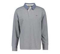 GANT Polo manches longues REG Chambray Heavy Rugger Gris S Homme