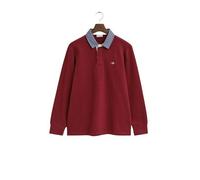 Polo manches longues Gant Reg Chambray Heavy S