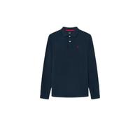 Polo manches longues Hackett Logo Slim Fit Bleu 2XL