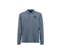Polo manches longues La Martina Heavy Jersey Gris L