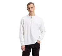 Polo manches longues Lee Henley Blanc S