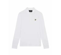 Polo manches longues Lyle & Scott Blanc XS