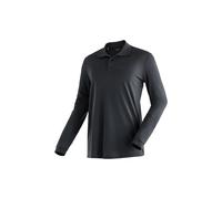 Polo manches longues Maier Sports Ulrich Noir 3XL Tall