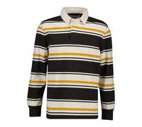 Polo manches longues rayé Gant Rugger Marron XL