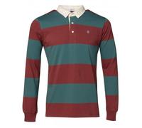 Polo manches longues rayé Serge Blanco S