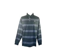 Polo manches longues Serge Blanco Noir L