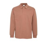Polo manches longues Solid Orwell Marron L