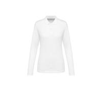 Polo manches longues suprima femme Kariban Premium Blanc L