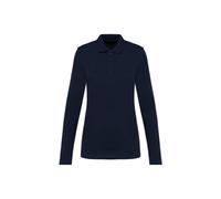 Polo manches longues suprima femme Kariban Premium Bleu XL