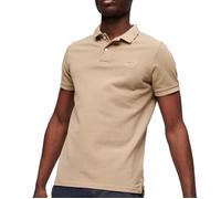 Polo Marron Homme Superdry Vintage Destroy L