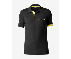 Polo Mavic Le Sang Jaune manche courte noir jaune - S