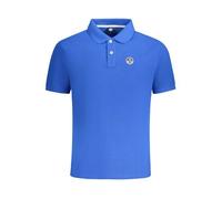 North Sails - Polo Classique Piqué à Manches Courtes - Homme - Tops - Bleu - Taille: S