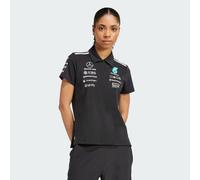 Adidas Femme Mercedes - AMG Petronas Formula One Team Team Polo Black Women, Black/White, L
