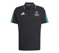 Adidas Polo Mercedes AMG Petronas Formula 1 Team DNA Homme Noir/Semi Mint Rush Taille L
