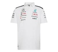 Adidas Polo Homme Mercedes-AMG Petronas Formula 1 Team Engineers Blanc 3XL