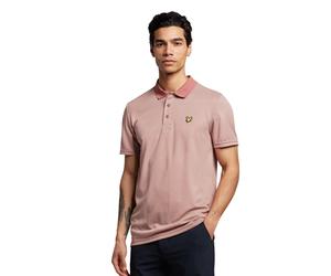 Polo microrayure lÃ©gÃšre Lyle & Scott Rose 2XL