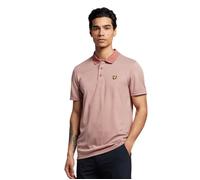 Polo microrayure légère Lyle & Scott - rose brown/ pink taupe - S S
