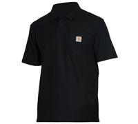 Carhartt - Midweight S/S Pocket Polo - Polo Taille S, Noir