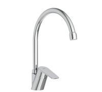 Polo+ mitigeur évier monotrou bec tube mobile, avec flexibles d'alimentation - ROCA A5A8B6GC0F