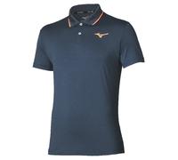 Mizuno Tennis Short Sleeve Polo Bleu XL Homme