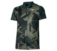 Mizuno Daybreakers Shadow Short Sleeve Polo Noir S Homme