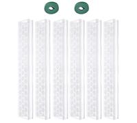 Polo mushtera moss, pôle de mousse végétale empilable de 17 pouces - Environnement idéal transparent support végétal monstera