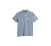 Napapijri Polo Amundsen – bleu délavé b2b – S S