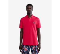 Polo Napapijri Ebea 2 manche courte rouge - XS