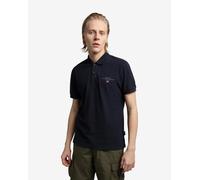 Polo Napapijri Elbas 4 manche courte bleu foncé - XL