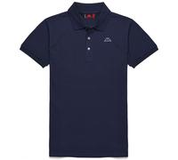 Polo Ned Robe di Kappa Bleu Unisexe Bleu S