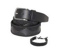 Polo Negro Cinturón Argentino Fbm Negro