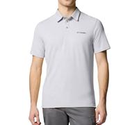 Polo Columbia Nelson Point manche courte gris - M