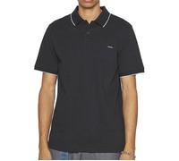 Polo Noir Homme Calvin Klein Jeans Stretch Pique S