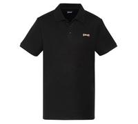 Polo Noir Homme Schott PS0022 XXXL