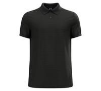 Odlo Ascent Natural Short Sleeve Polo Noir S Homme
