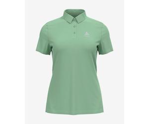 Polo Odlo Cardada manche courte vert femme - XS