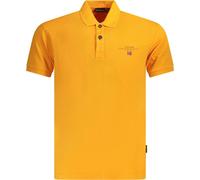 Polo orange à manches courtes pour hommes, avec broderie et impression, taille : S Couleur : Arancione