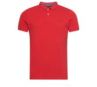 Polo piquÃ© classique Superdry Rouge L