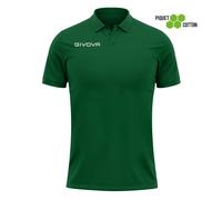 Polo piqué coton enfant Givova Summer Vert 10/12 ans